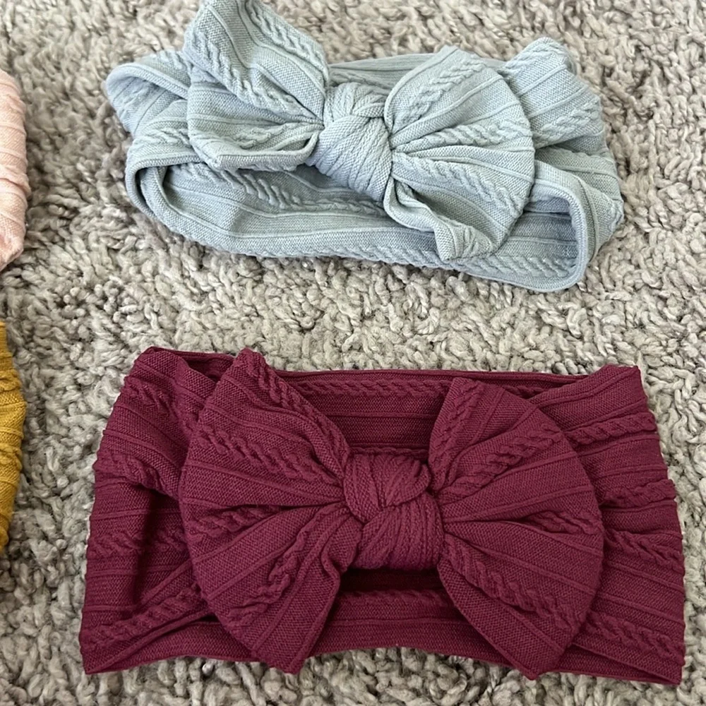 Bundle of 7 Toddler Baby Bows